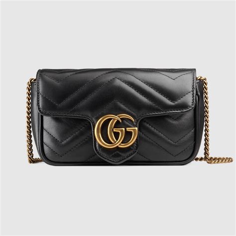 gucci marmount super mini|Gucci GG Marmont super mini bag.